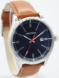 Nautica Niebieski/Skóra Ø45 mm NAPN19003