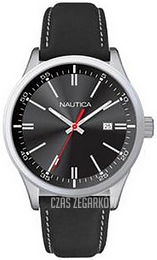 Nautica Czarny/Skóra Ø44 mm NAPN19005