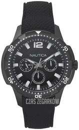 Nautica Multifunction Czarny/Guma Ø46 mm NAPSDG001