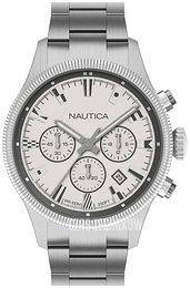 Nautica Biały/Stal Ø44 mm NAPSTB010