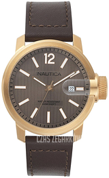 Nautica Dress Brązowy/Skóra Ø44 mm NAPSYD013