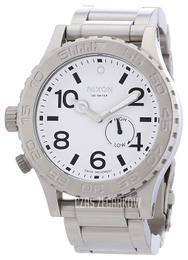 Nixon The 42-20 Biały/Stal Ø42 mm A03510000-00