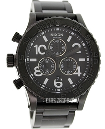 Nixon The 42-20 Chrono Czarny/Stal Ø42 mm A037001-00