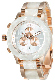 Nixon The 42-20 Srebrny/Plastik Ø42 mm A0371046-00