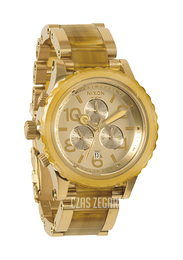 Nixon The 42-20 Chrono Żółte złoto/Plastik Ø42 mm A0371423-00