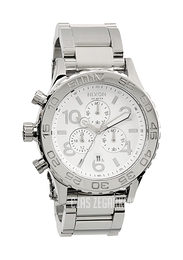 Nixon The 42-20 Chrono Biały/Stal Ø42 mm A037945-00