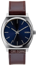 Nixon The Time Teller Niebieski/Skóra Ø37 mm A0451524-00
