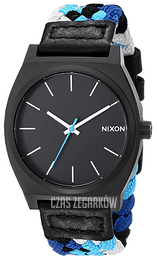 Nixon The Time Teller Czarny/Skóra Ø37 mm A0451936