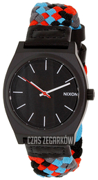 Nixon The Time Teller Czarny/Skóra Ø37 mm A0451939-00