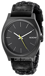 Nixon The Time Teller Czarny/Skóra Ø37 mm A0451941-00