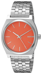 Nixon The Time Teller Pomarańczowy/Stal Ø40 mm A0452054-00