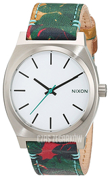 Nixon The Time Teller Biały/Skóra Ø39 mm A0452280-00