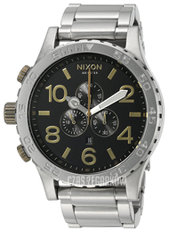 Nixon The 51-30 Czarny/Stal Ø51 mm A0832222-00