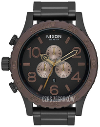 Nixon The 51-30 Czarny/Stal Ø51 mm A0832786-00