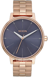 Nixon The Kensington Niebieski/Stal w kolorze różowego złota Ø37 mm A099-3005-00