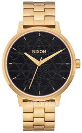 Nixon The Kensington Czarny/Stal w odcieniu złota Ø37 mm A0992478-00