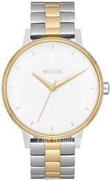 Nixon The Kensington Biały/Stal w odcieniu złota Ø37 mm A0992706-00
