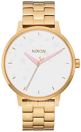 Nixon The Kensington Biały/Stal w odcieniu złota Ø37 mm A0992774-00