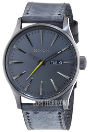 Nixon The Sentry Czarny/Skóra Ø42 mm A10500000-00