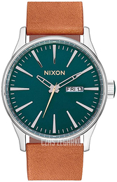 Nixon Zielony/Skóra Ø42 mm A1052535-00