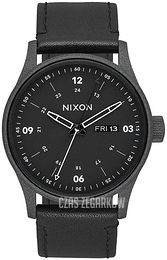 Nixon The Sentry Czarny/Skóra Ø42 mm A1052949-00