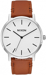 Nixon The Porter Biały/Skóra Ø40 mm A1058-2442-00