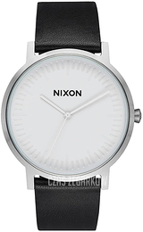 Nixon The Porter Biały/Skóra Ø40 mm A1058-2855-00