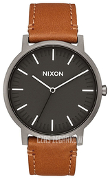 Nixon Czarny/Skóra Ø42 mm A10582494-00