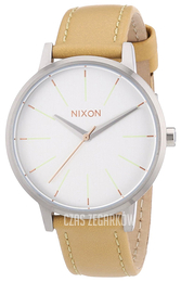Nixon The Kensington Biały/Skóra Ø37 mm A108160300-00