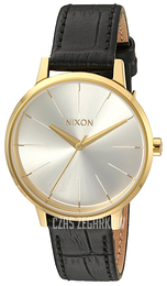Nixon The Kensington Srebrny/Skóra Ø37 mm A1082022-00