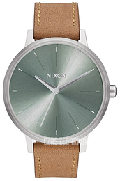Nixon The Kensington Zielony/Skóra Ø37 mm A1082217-00