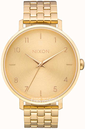 Nixon The Arrow Żółte złoto/Stal w odcieniu złota Ø38 mm A1090 502