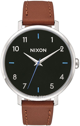 Nixon The Arrow Czarny/Skóra Ø38 mm A1091-019