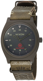 Nixon The Time Teller Czarny/Skóra A11202528-00