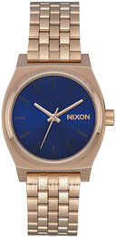 Nixon The Time Teller Niebieski/Stal w kolorze różowego złota Ø31 mm A1130-2763-00