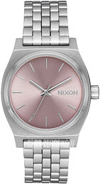 Nixon The Time Teller Różowy/Stal Ø31 mm A1130-2878-00