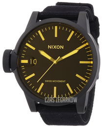 Nixon The Chronicle Czarny/Tkanina Ø48 mm A127135400-00