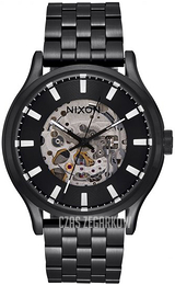 Nixon The Spectra Czarny/Stal Ø40 mm A1323-004