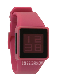 Nixon The Newton Digital Czerwony/Guma A137220-00