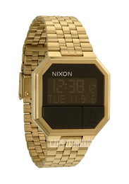 Nixon The Re-Run Czarny/Stal w odcieniu złota A1581502-00