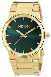 Nixon Zielony/Stal w odcieniu złota Ø40 mm A1601919