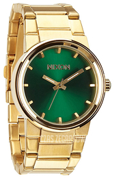 Nixon Zielony/Stal w odcieniu złota Ø39 mm A160191900-00