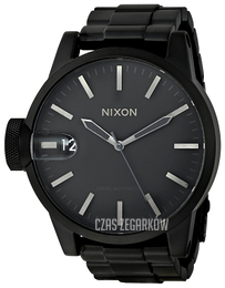 Nixon The Chronicle Czarny/Stal Ø47 mm A1981028
