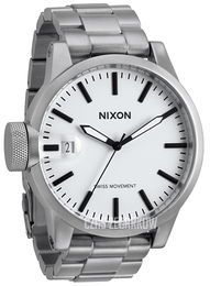 Nixon The Chronicle Biały/Stal Ø49 mm A1981166-00