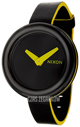 Nixon The Pirouette Czarny/Skóra Ø40 mm A235603-00
