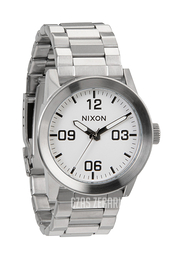 Nixon The Private SS Biały/Stal Ø42 mm A276100-00