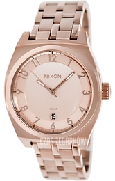 Nixon The Monopoly Różowe złoto/Stal w kolorze różowego złota Ø40 mm A325897-00