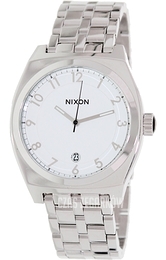 Nixon The Monopoly Biały/Stal Ø40 mm A325945-00