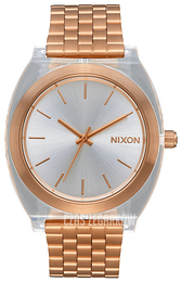 Nixon The Time Teller Srebrny/Stal w kolorze różowego złota A3272628-00