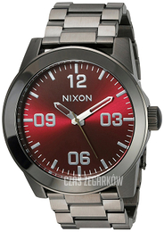 Nixon The Corporal Czerwony/Stal Ø48 mm A3462073-00